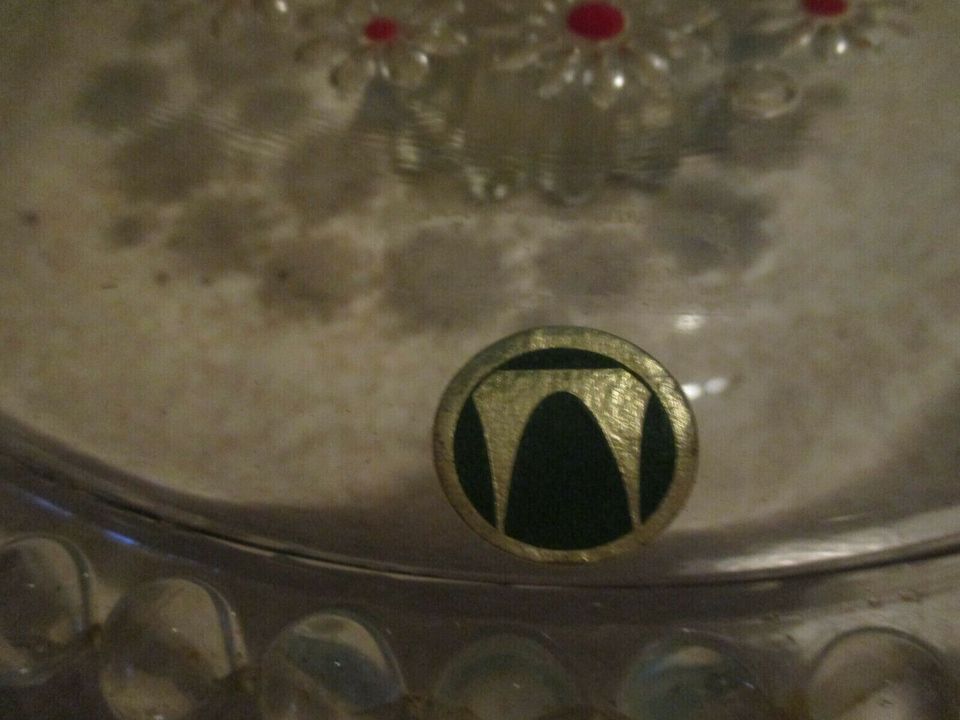 Walther Glas Tortenplatte auf Fuß mit Griff Durchmesser 30 cm in Lünen