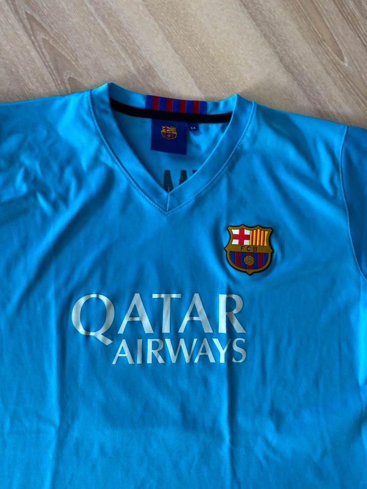 Barca Trikot Set 14 Jahre in Kleinblittersdorf