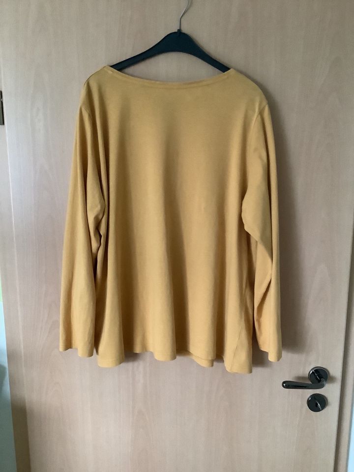 Shirt, Ulla Popken, Größe 50/52, sonnengelb in Neuenkirchen