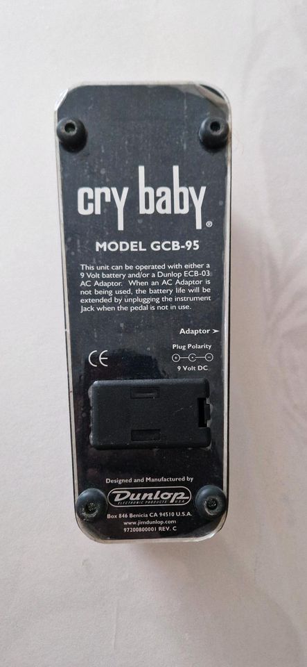 Dunlop Cry-Baby GCB 95 in Ratingen