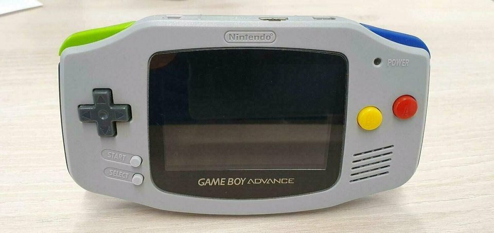 GameBoy Advance GBA IPS V2 LCD Mod Glas USB 2000 mAh Akku Sound in Rheinbach