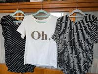 T-Shirts h&m Glitzer punkte Muster geometrisch schwarz weiß Schleswig-Holstein - Bad Oldesloe Vorschau