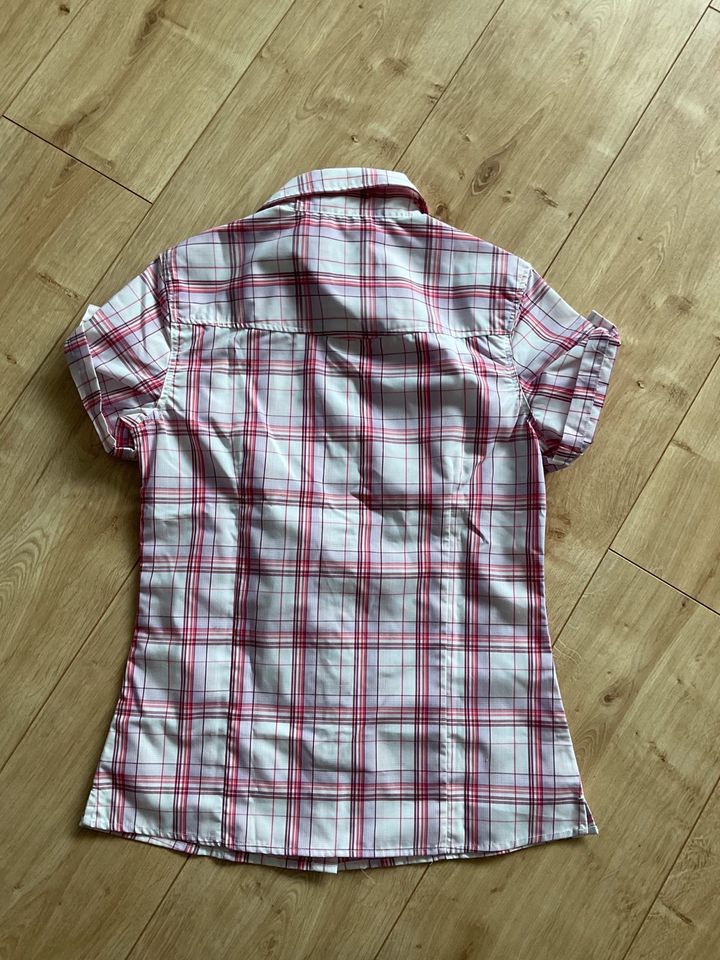 Schöffel Damen Bluse Größe 34 rosa flieder pink kariert in Mühlenbecker Land