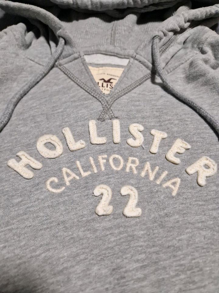 Kaum getragener Hollister Hoodie, grau, Gr. L in Stuttgart