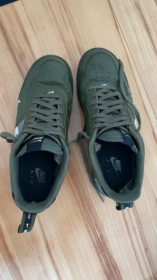 Nike Air Force 1 07 LVL8 Utility Olive Garden Gr. 44 in Nürnberg (Mittelfr)