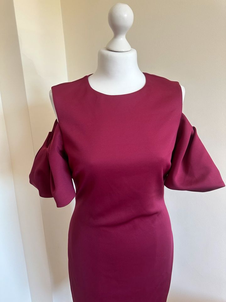 Ted Baker Kleid M Neu Bordeaux in Paderborn