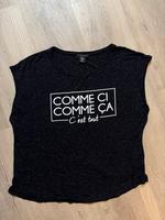 Schwarzes T-Shirt Hessen - Rabenau Vorschau