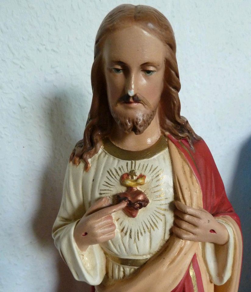 40er 50er Jahre Herz Jesus Figur - Fronleichnam in Köln