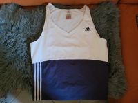 adidas Fitness-Top, weiß-lila, Gr. 44, kaum getragen Hessen - Egelsbach Vorschau