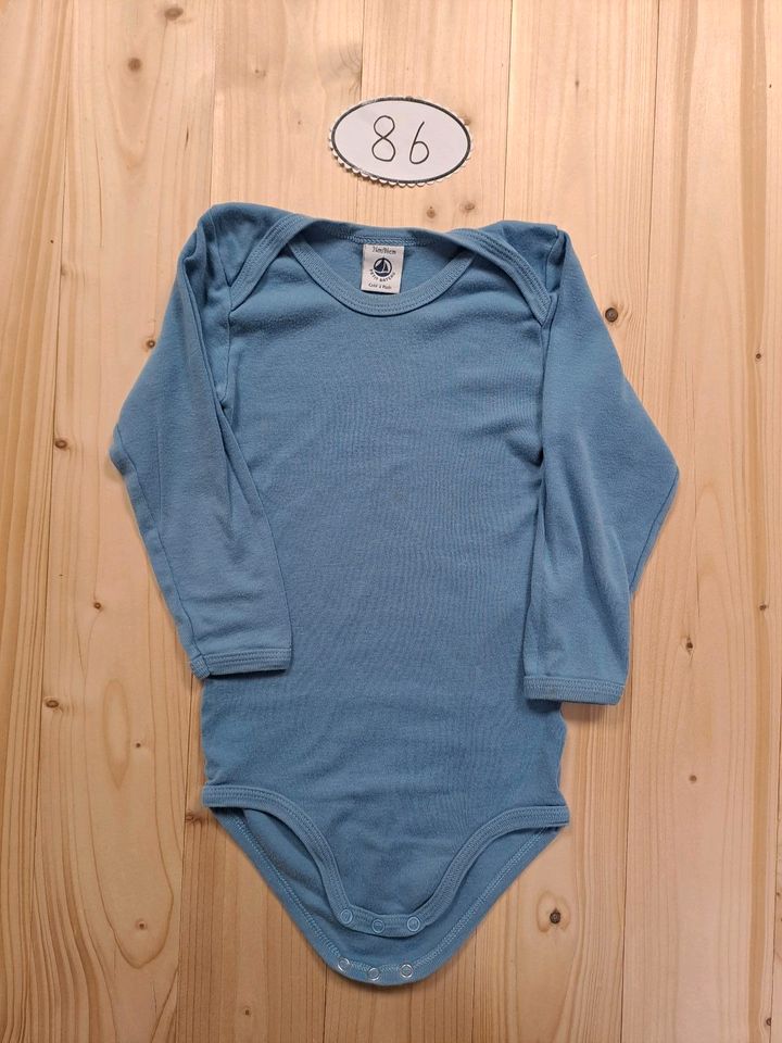 Paket 13 Langarmbodys von Petit Bateau in Gr. 86 in Kaarst