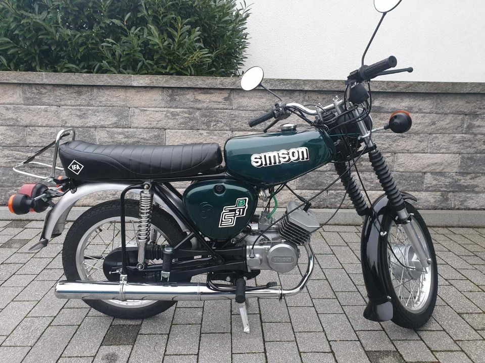 Simson S 51 B 1-4, 12V Vape, Bj. 87, neu aufgebaut in Leipzig