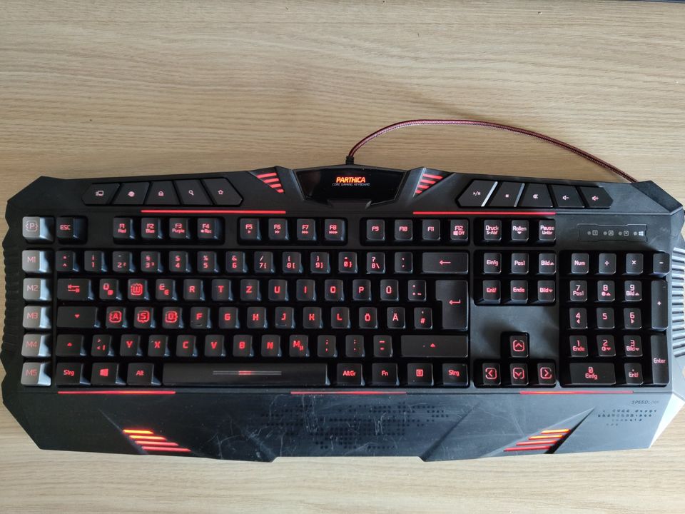 Speedlink Parthica Gaming Tastatur in Rheda-Wiedenbrück