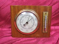 60er Jahre Förster Barometer mit Thermometer Sachsen - Bad Lausick Vorschau