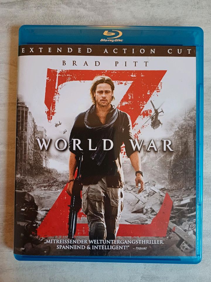 World War Z - BluRay/Film - 2,00€ in Kandern