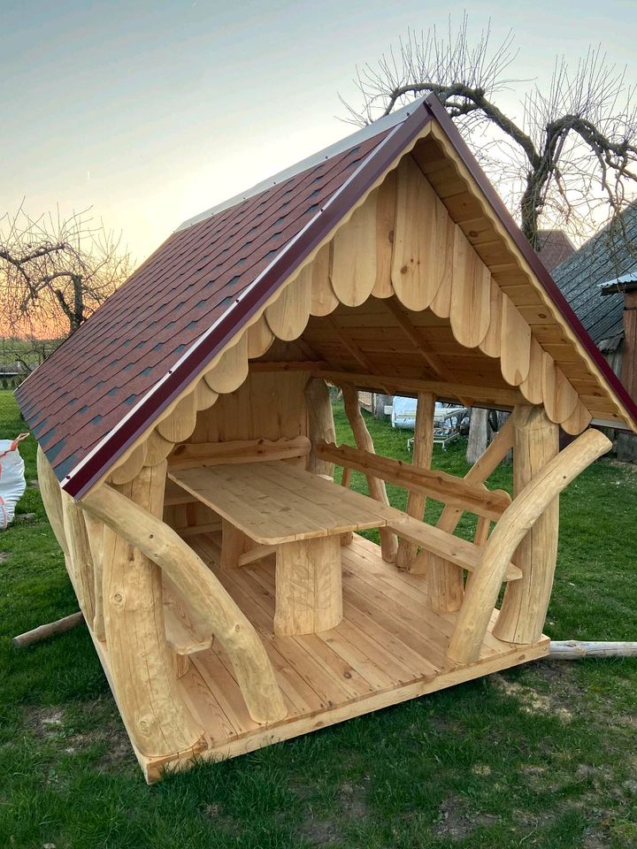 Holz pavillon Pavillons Garten kota Hütte gartenhaus in Fichtenau