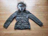 Winter-/Übergangsjacke - Parka - Gr. 158 -Khaki Berlin - Karlshorst Vorschau