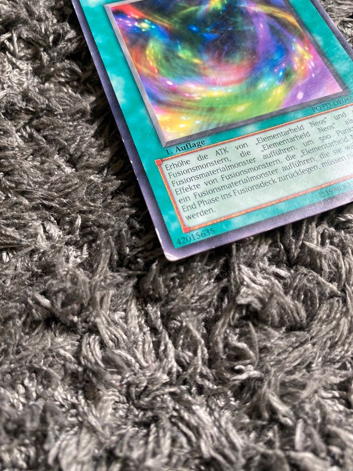 Yugioh Neo Weltraum Zauberkarte ~RARE~ in Dresden