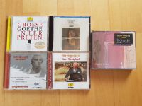 Hörbuch CDs Goethe (Die Leiden des jungen Werther etc.), Schiller Stuttgart - Stuttgart-West Vorschau