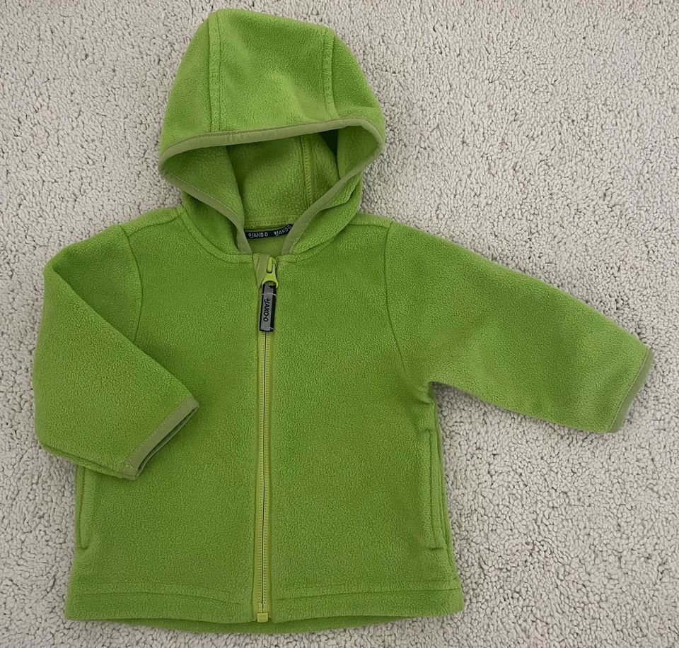 JAKO-O Fleece-Jacke, apfelgrün, Größe 56 / 62 in Heidelberg