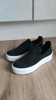 Vienty Sneaker Plateau schwarz weiß Pull on Slipper Neopren 40/41 Hessen - Freigericht Vorschau