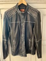 Lederjacke Jacke Emilio Adani XL 56 Schwarz Grau Anrhrazit Nordrhein-Westfalen - Detmold Vorschau