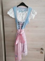 Amisu Dirndl (Blau/Rosa) mit Bluse Bayern - Aufhausen Vorschau