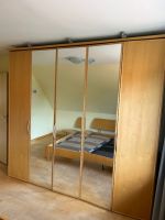 Hülsta Schlafzimmerschrank, Serie Sonno mit Spiegeltüren in Ahorn Niedersachsen - Deutsch Evern Vorschau