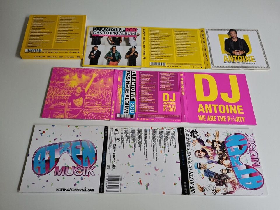 CD Paket Die Atzen + DJ Antoine 3er CDs Sammlung Sky is the limit in Kreuztal