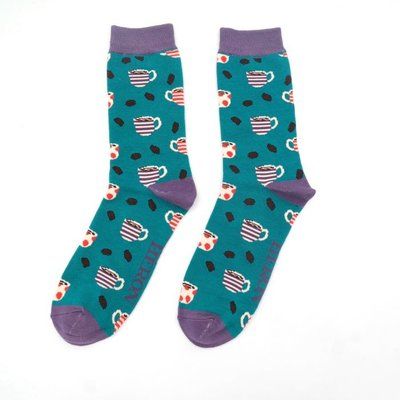 Herren Socken Motivsocken Bambus Miss Sparrow / Mr. Heron in Hermannsburg