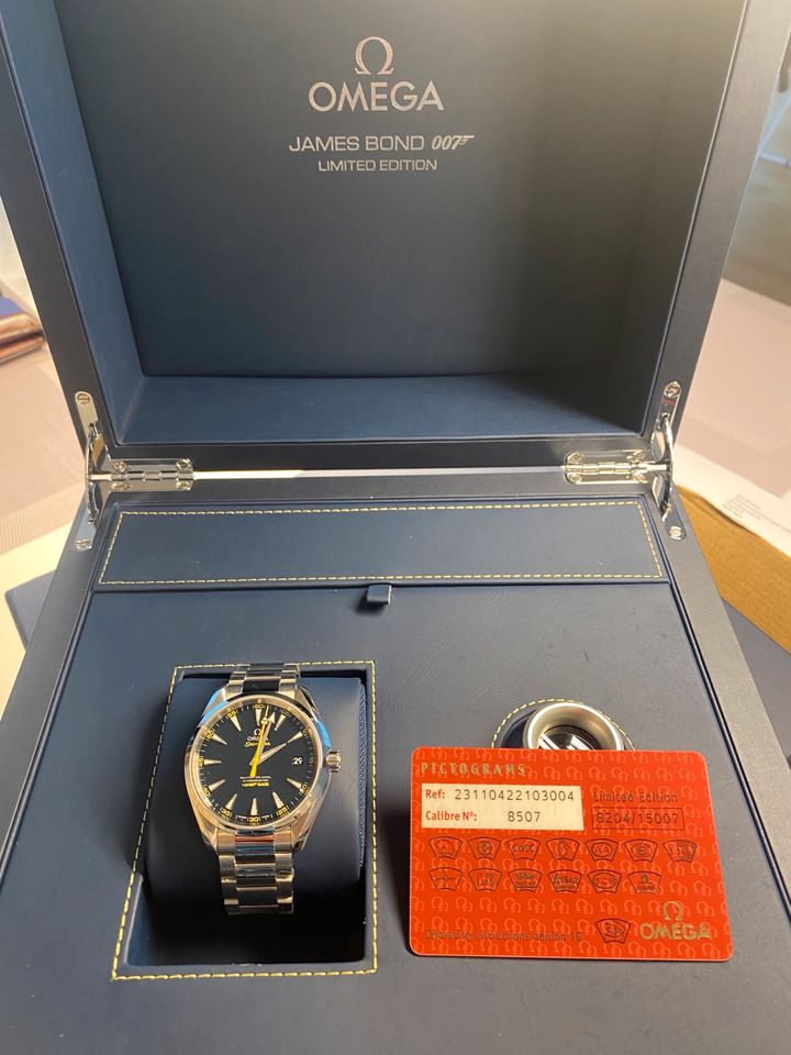 Omega Seamaste Aqua Terra J.Bond 007 Limited ungetragen in Lahr (Schwarzwald)