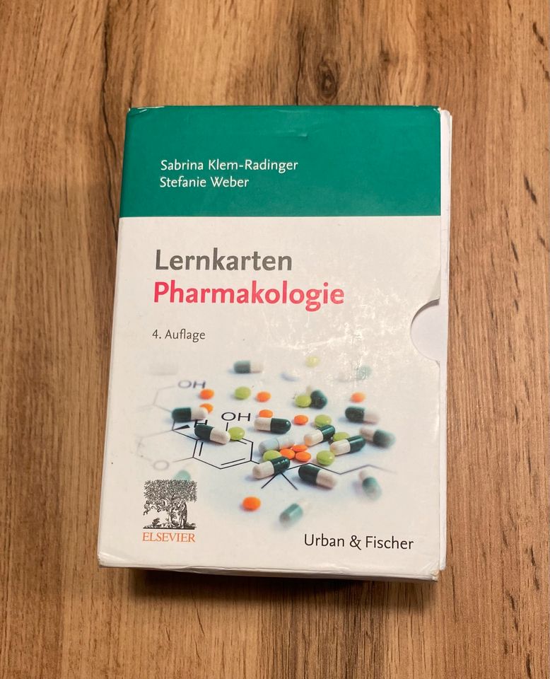 Lernkarten Pharmakologie in Würzburg