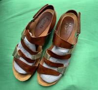 Sandalen, Cypres, braun/gold, Gr. 39 München - Pasing-Obermenzing Vorschau