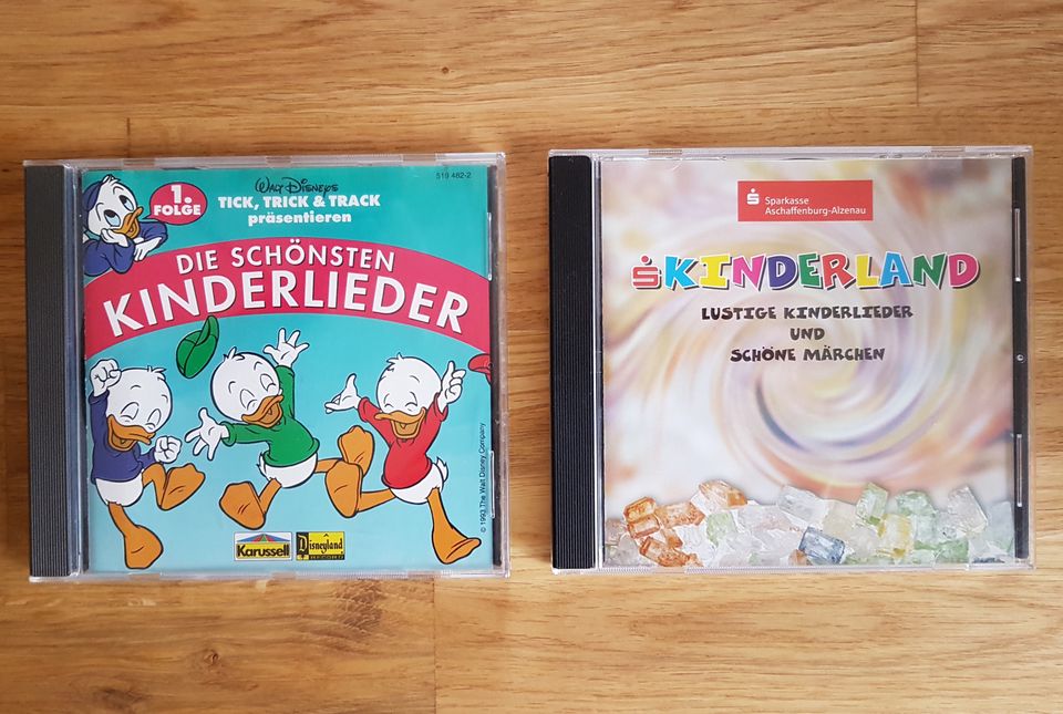 2 CD`s Kinderlieder Walt Disneys Tick, Trick & Track Folge 1 und in Eppertshausen