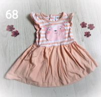 Kleid Sommer orange Katze Gr. 68 Sachsen - Burkau Vorschau