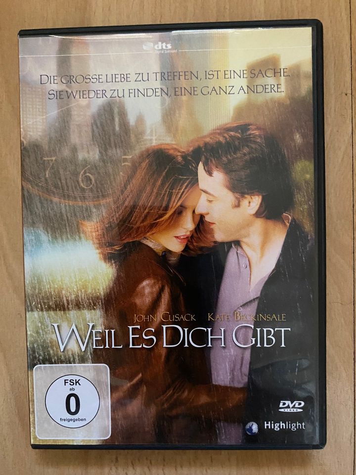 DVD Weil es dich gibt John Cusack Kate Beckinsale Romanze Liebe in Offenbach