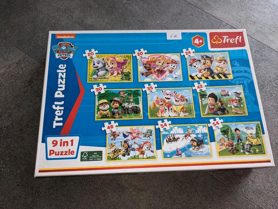 Puzzle/ Paw Patrol/ 9 Puzzles in Paderborn