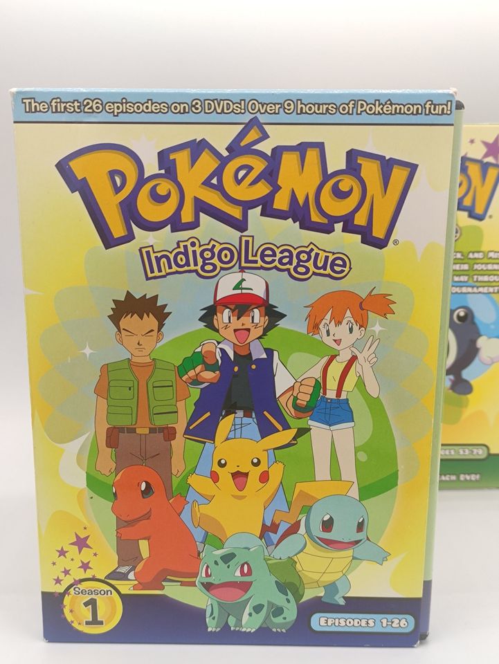 Pokémon Staffel 1 Eps.1-79 Indigo Liga DVD Box ENGLISCH Pokemon in Twistringen