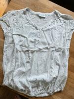 Umstandsshirt weiß mit Bindegürtel Nordrhein-Westfalen - Alsdorf Vorschau