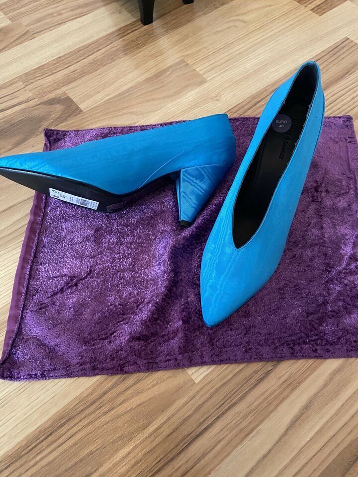 ELEGANTE,FESTLICHE PUMPS IM WATER-BLUE DESIGN in Harschbach