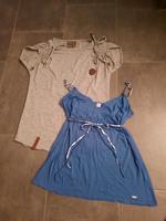 Naketano T- Shirt grau mit Schnüren. + Top GESCHENKT Thüringen - Grabfeld Vorschau