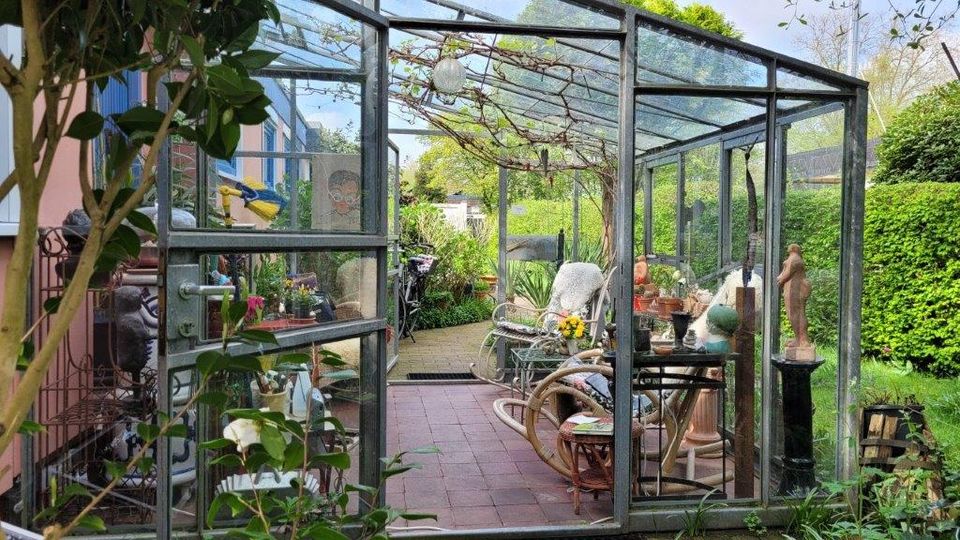 Bequem! Bungalow mit großer Gartenoase und Garage, ruhige, naturnahe Ortsrandlage in Wulfen-Barkenberg in Dorsten