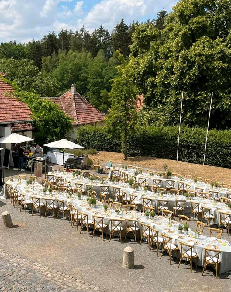 Wellen Tische Bankett zu Vermieten Klapptisch Hochzeit Saal in Bremen
