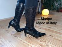Lederstiefel von Maripe, Größe 40, OVP Sachsen - Wilsdruff Vorschau