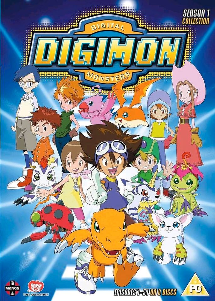SUCHE DVD komplette Staffeln Digimon Tamers, Frontier, Data Squad in Hannover