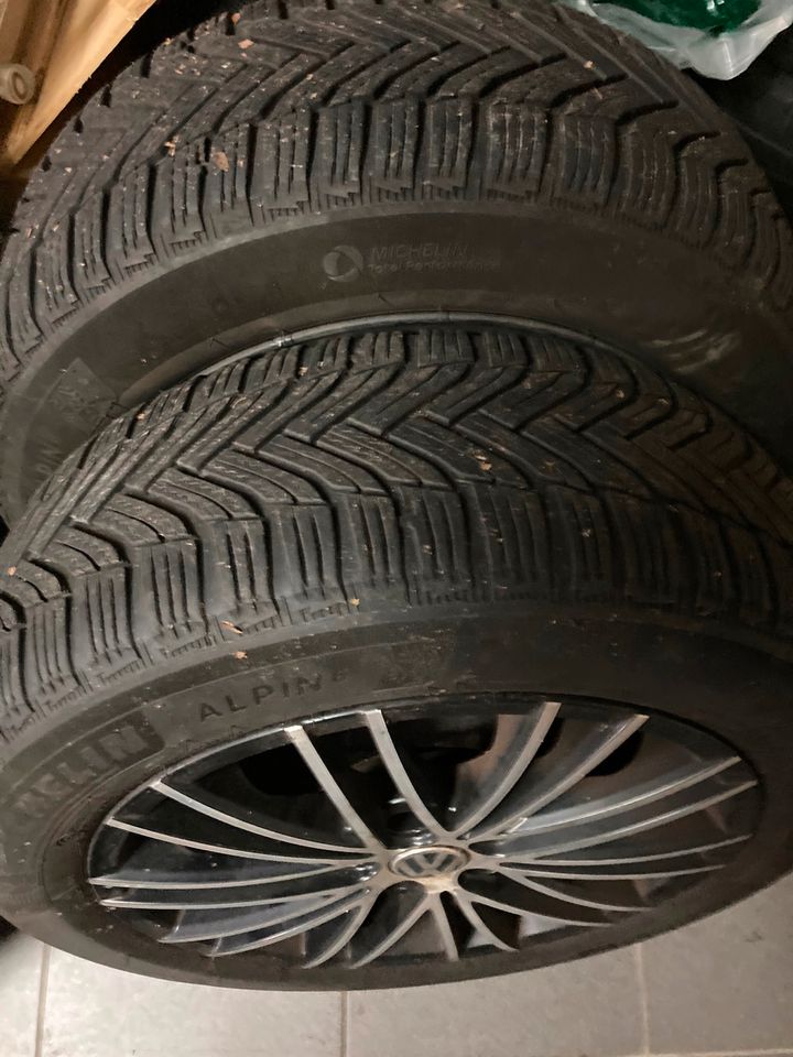 VW Winterräder Alu 205/55 R 16 Michelin Dot 2118 Topp in Kreuztal