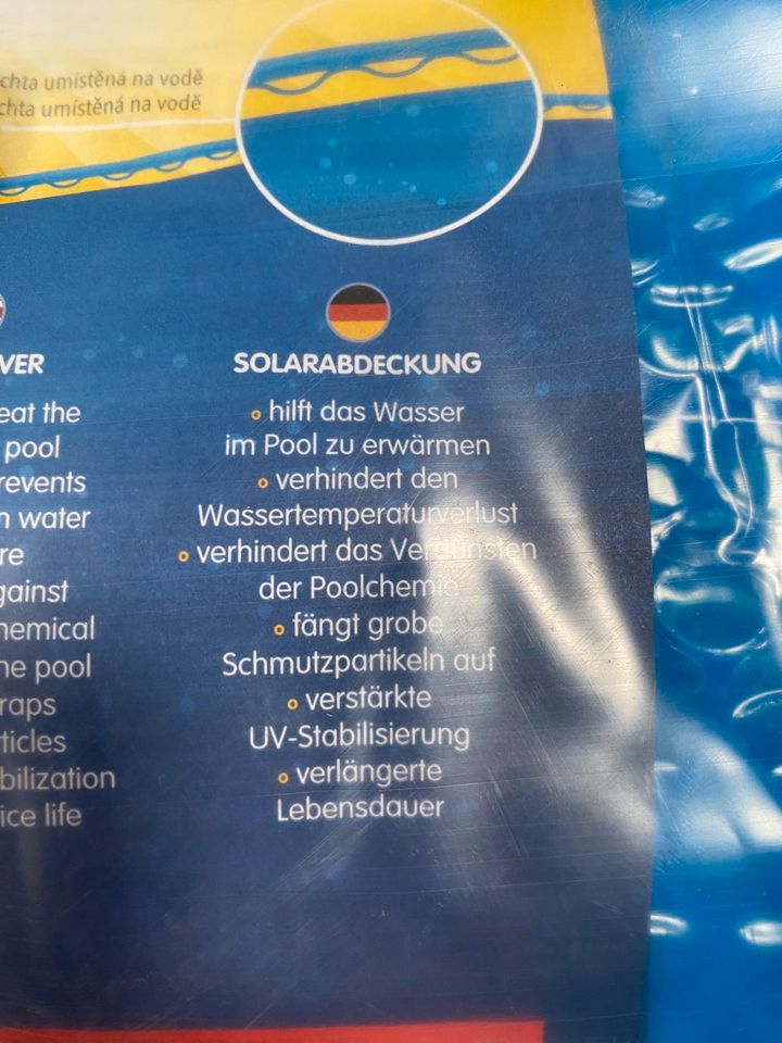 Solarfolie Oval Pool 5,5 x 3,7 m NEU und unbenutzt in Dortmund