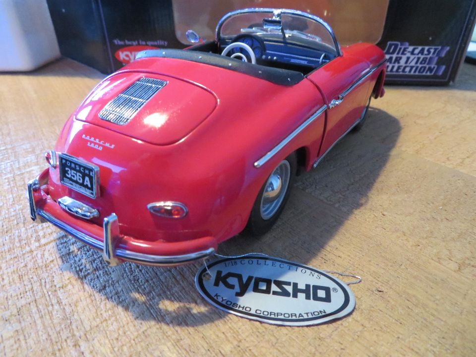 PORSCHE 356 Speedster Rot - Kyosho - 1/18 in Kehl