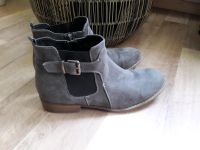 Graue Veloure Stiefelette Gr.43 Niedersachsen - Braunschweig Vorschau