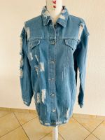 Neuwertig- schöne Shein Jeansjacke/Mantel in Größe XS Dresden - Leubnitz-Neuostra Vorschau