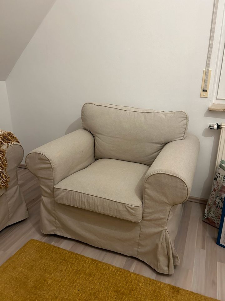 Sessel IKEA EKTORP beige in Guxhagen